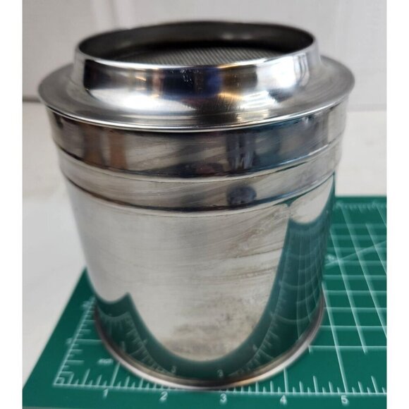 Stainless Steel Handheld Flour Sifter With Handle & Mesh Screen - Picture 5 of 11